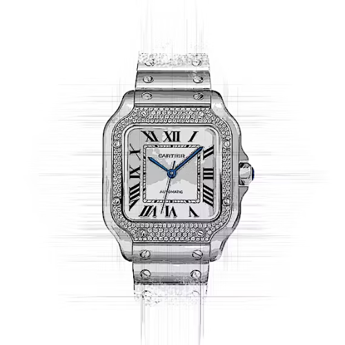 Cartier Santos de Cartier W4SA0005 Ladies Watch